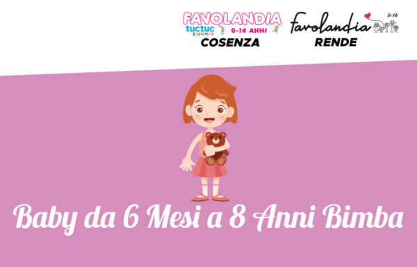 Baby da 6 mesi a 8 anni Bimba