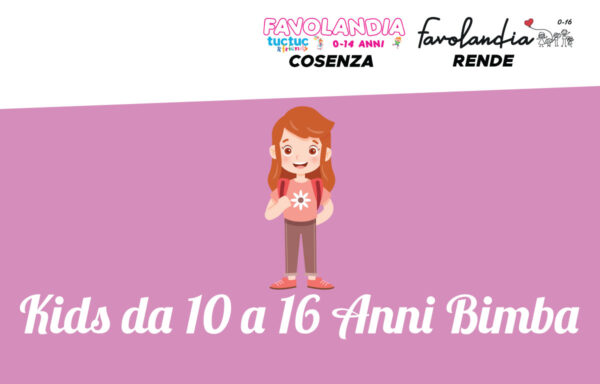 Kids da 10 a 16 anni Bimba